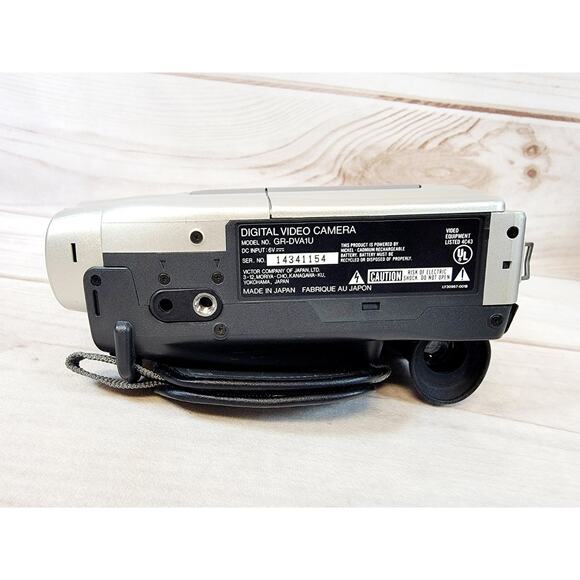 JVC Mini DV Digital CyberCam Camcorder Model GR-DVA1U W/Charger & Remote TESTED - Picture 15 of 16